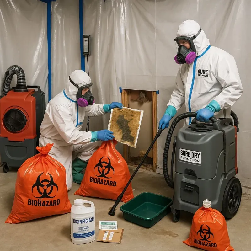 Contaminated Water Handling Protocols process in Marshall County, IL