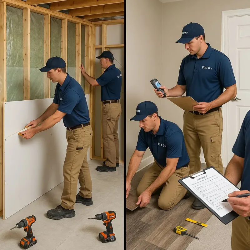 Repairs and Reconstruction process in Marshall County, IL